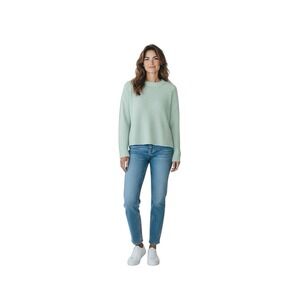 Eileen‎ Fisher Organic Cotton Knit Sweater Mint Green M
